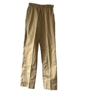Le Tigre Boys Elastic Waist Khaki Pants M Made In U.S.A.